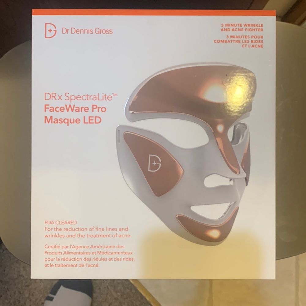 NEW DR DENNIS GROSS DR x SPECTRALite FACEWARE PRO MASQUE LED MASK WRINKLE & ACNE